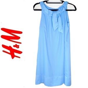 H&M SHEATH DRESS - BLUE